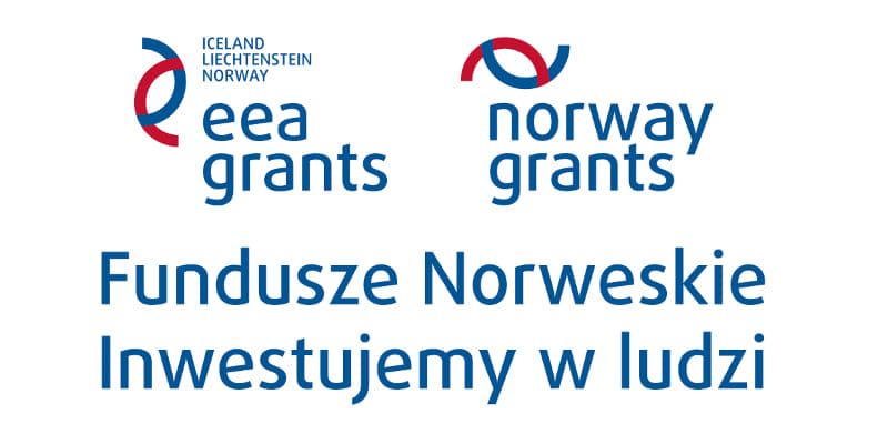 Plakat informujący o funduszach norweskich
